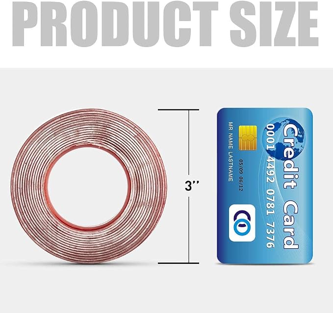 Double Sided Tape Heavy Duty, 1/2" Acrylic Clear Mounting Nano Tape, 10 ft | - Image 9