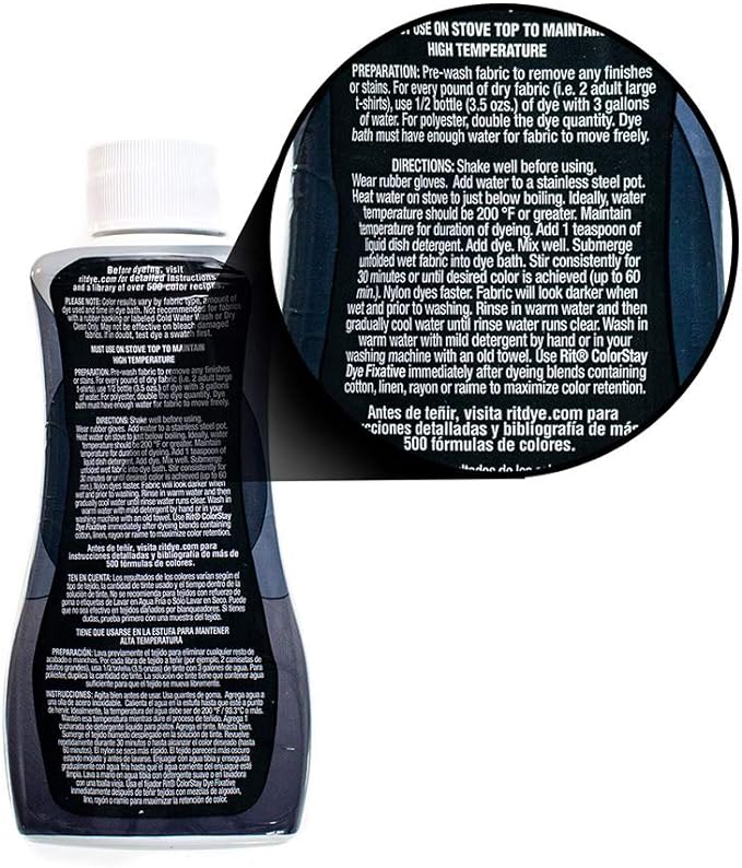 Rit DyeMore 7 Oz. Synthetic Liquid Fiber Dye - Image 3