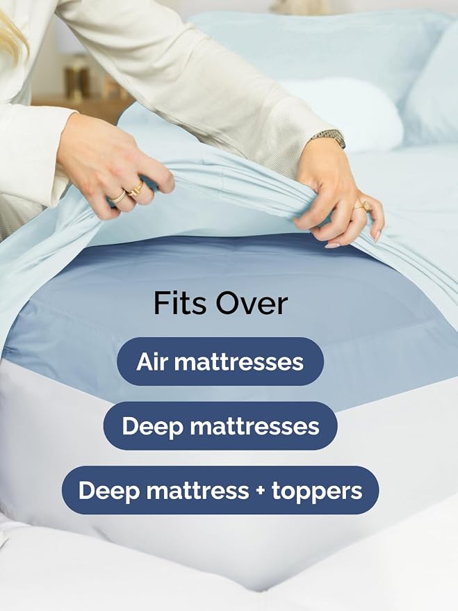 Extra Deep King Fitted Sheet - Image 6