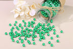 DUQGUHO Green Beads for Jewelry Making 6mm Green Pearl for Crafting - Image 3