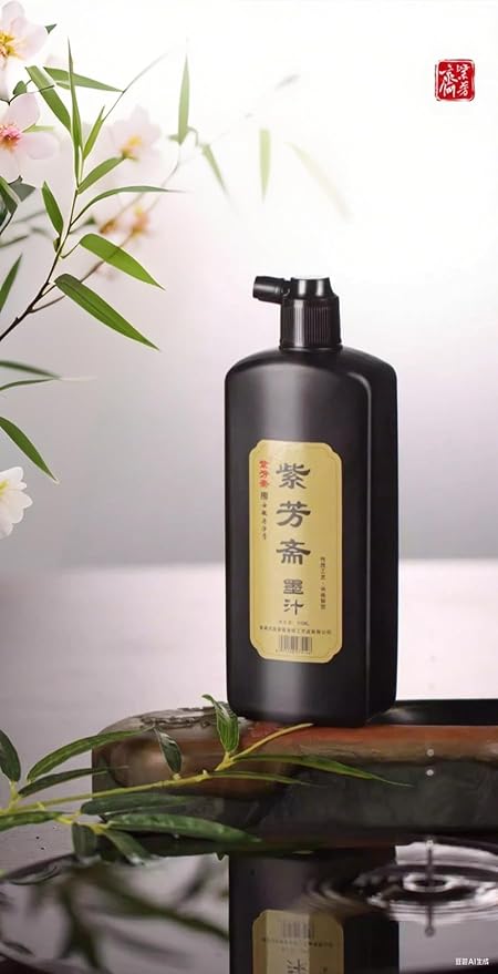 250ml Black Sumi Ink, Chinese Brush Calligraphy Ink | heritage brand; Brush ink - Image 3