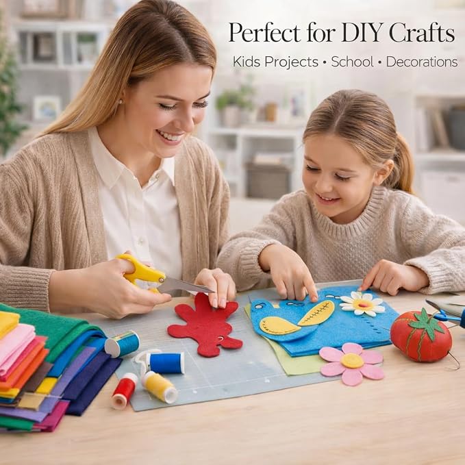FabricLA Felt Fabric 72" Wide 1.6mm Thick Acrylic Felt by The Yard - Image 6
