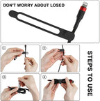 24Pcs Silicone Cable Straps Cord Organizer - Image 3