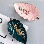 Wehous Resin Tray Molds Leaf Tray Silicone Resin Mold Irregular Jewelry Plate - Image 4