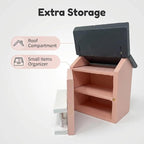 Miniature Villa Model Wooden Tiny House Compact Dollhouse Mini House Storage - Image 6