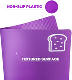 Goodluck 5 Pieces Flexible Cutting Boards, BPA Free Plastic Cutting Boards - Image 4