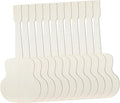 12 Pack 12 Inch Wooden Unfinished Guitar by Anglechic
