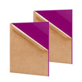 2 Pack 12'' x 16'' Opaque Purple Acrylic Sheet, 3mm Thick Acrylic Plastic by Unknown