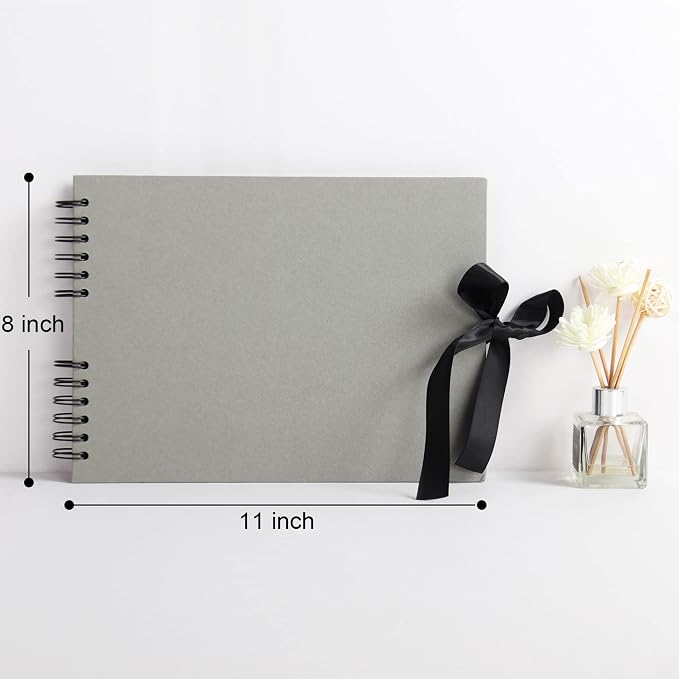Vienrose Scrapbook Album 80 Pages, DIY Photo Album - Image 5