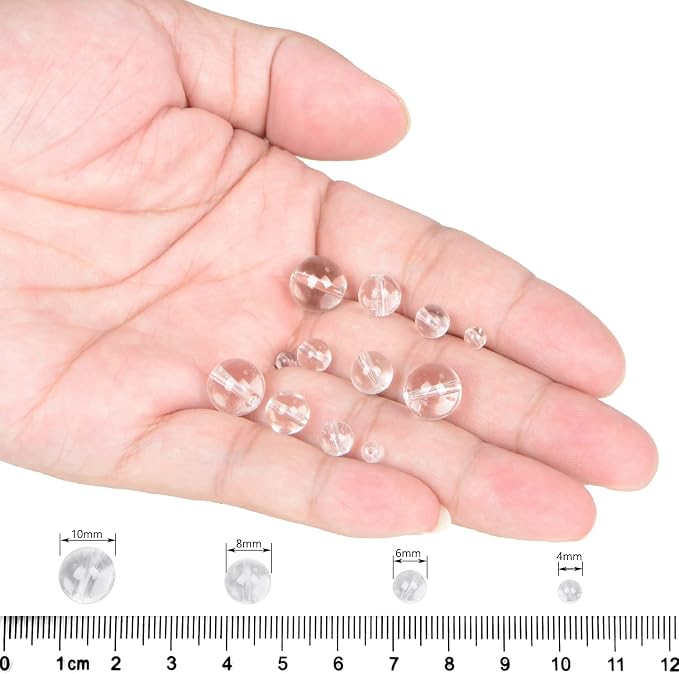 AD Beads Natural Gemstone Round Loose Beads 15" - Image 5