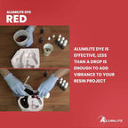 Alumilite Liquid Dye Red 1 Oz, Highly Concentrated Dye - Image 4