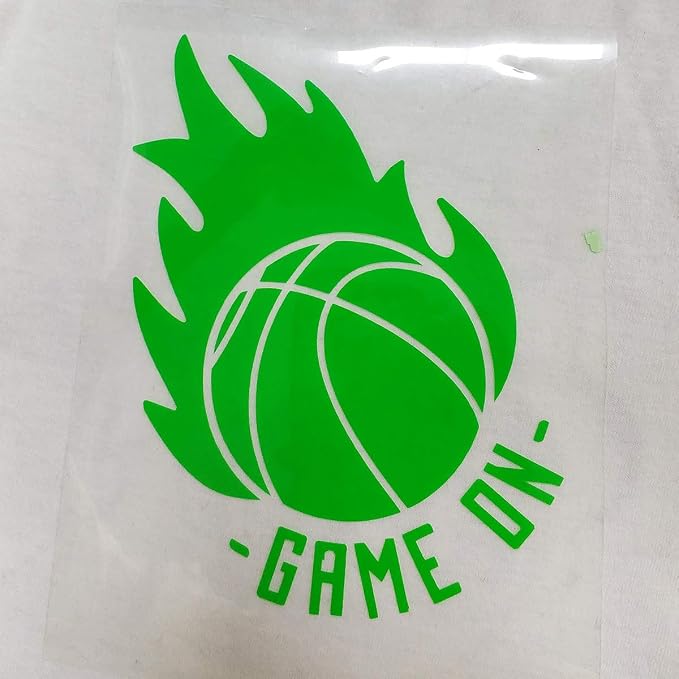 FUNKAKA Neon Green HTV Heat Transfer Vinyl Rolls, Stretchy PU HTV Vinyl - Image 5