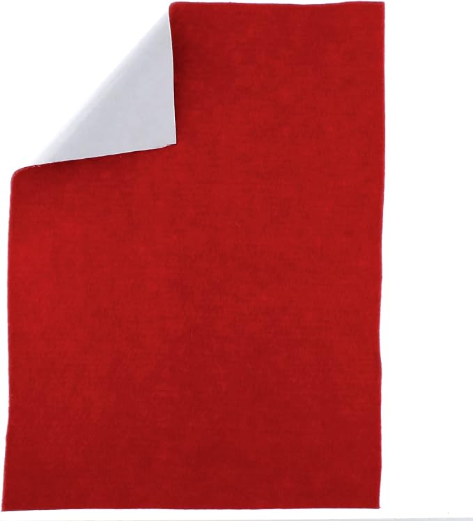 HBC Merino Wool Blend Felt Crafting Sheets Adhesive Backed by HairBowCenter