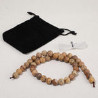 10mm Matte Picture Jasper Bead, 15-Inch Matte Round Loose Stone Beads - Image 7