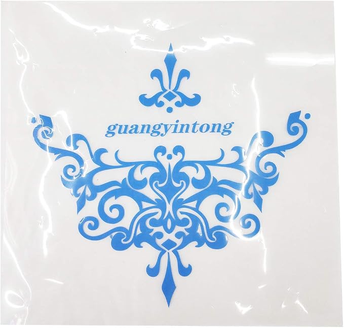 guangyintong Heat Transfer Vinyl Sky Blue HTV Rolls, Matte Surface PVC Material - Image 6