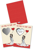 My Scratch Offs 20 Pack You Make My Love Soar DIY Make Your Own Scratch Off by MyScratchOffs