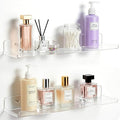 Lifewit Floating Shelves for Bathroom, Acrylic Display Shelf Wall Mounted for by Lifewit