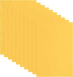 uxcell 10 Pcs Gold EVA A4 Foam Sheets Crafts, 12 x 8 Inch Foam Paper by uxcell