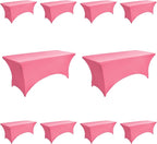 10-Pack 6ft Spandex Table Covers by Unknown