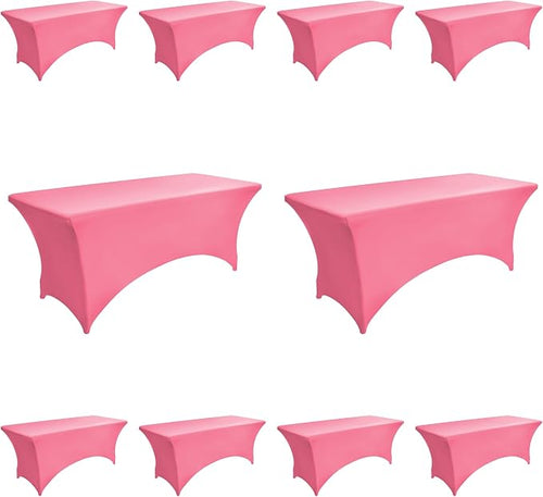 10-Pack 6ft Spandex Table Covers by Unknown