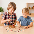 17PCS 1:12 Miniature Doll House Tools Metal Home Repair Multi-Tool Model Set Fun - Image 6
