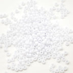 Gxueshan 1000 Pcs Acrylic White Pony Beads 6x9mm Bulk - Image 6