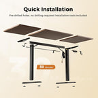 Agilestic Electric Standing Desk, 63 x 23.6 Inches Height Adjustable Desk - Image 8