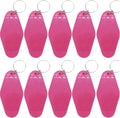 10pcs Blank Hotel Keychains Bulk Vintage Motel Keychain Vinyl HTV printing by Nwsrayu