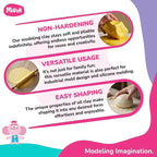 White Plasticine Oil Based Modeling Clay, Non Hardening & Reusable, Sulfur Free - Image 4