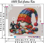 Gnome Stamped Cross Stitch Kits - Image 2