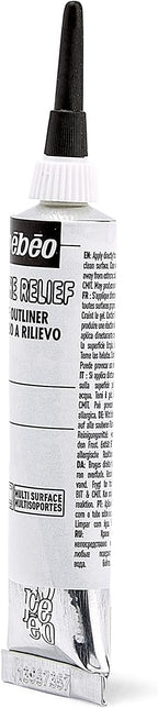 PEBEO OUTLINER WHITE 20ML - Image 4