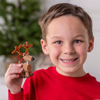 Fun Express Cork Reindeer Christmas Ornament Craft Kits - Image 3