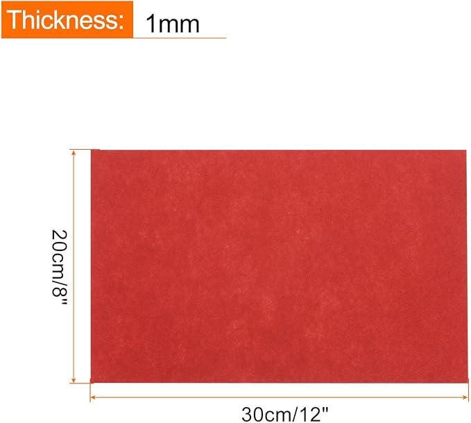 MECCANIXITY Adhesive Felt Sheets, Felt Fabric Crafts Back Adhesive Felt Sheets - Image 2