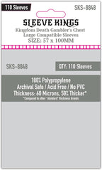 Sleeve Kings Standard Card Sleeves – 110 Count, Large Size, Compatible by SleeveKings