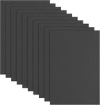 uxcell 10 Pcs Black EVA A4 Foam Sheets Crafts, 12 x 8 Inch Foam Paper by uxcell