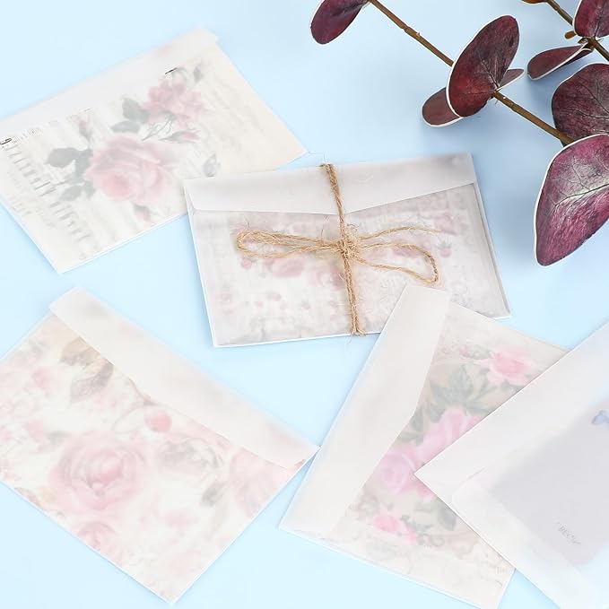 200 PCS Glassine Envelopes 3.9 × 2.8 Inch Glassine Paper Bags - Image 6
