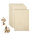 6 Pack Basswood Sheets 12"×18"×5/16" Unfinished Plywood Sheet | Smooth Thin by Unknown