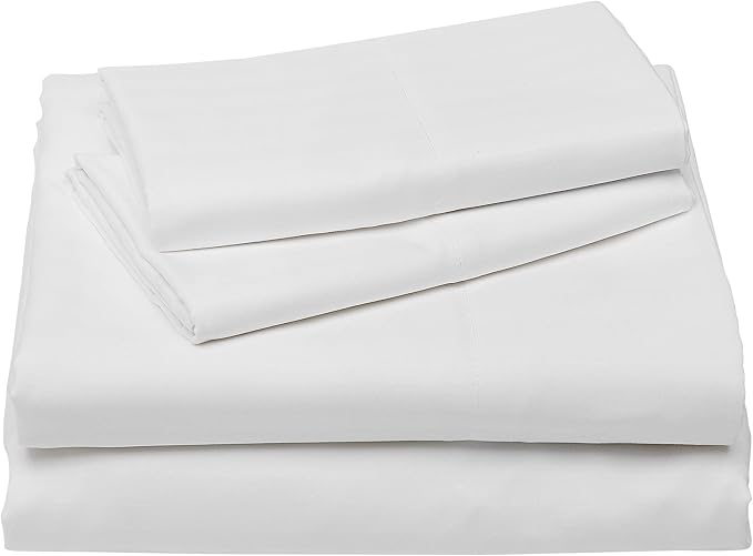 Amazon Basics Soft, Breathable, Wrinkle-Free Microfiber 4-Piece Bed Sheet Set - Image 2