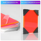 5 Pack Acrylic Sheet Pink Fluorescent Colored Translucent Sheets Easy to Cut - Image 6