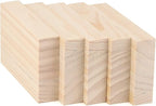 LEXININ 10 PCS Unfinished Wood Blocks, Whittling Blocks - Image 5