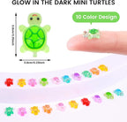 300pcs Mini Resin Turtles Luminous Tiny Turtle - Image 2