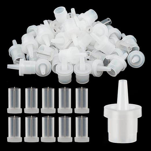 60 PCS Lash Glue Nozzle Replacement Kit, Lash Glue Replacement Nozzle Tip | by ekysso