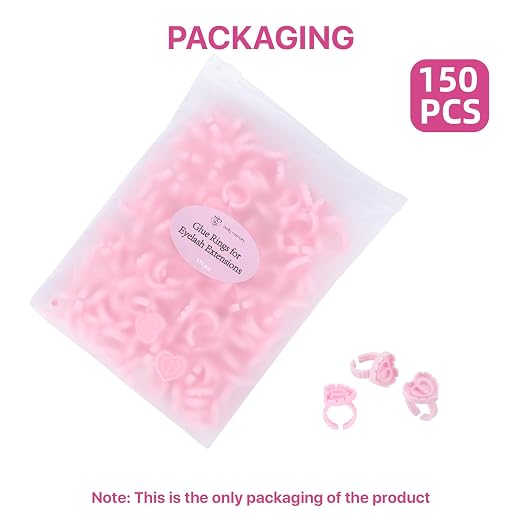 Pretty memory 150 Pcs Glue Rings - Image 7