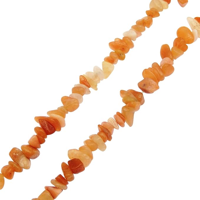 450PCS Yellow Aventurine Natural Irregular Chip Stone Beads 5-8mm Gemstones - Image 3