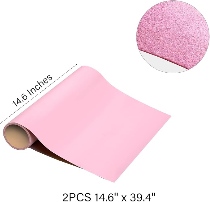 Mesheshe 2PCS Self Adhesive Felt Sheets, DIY Felt Adhesive Sheet - Image 3