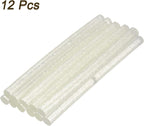 uxcell Mini Hot Glue Sticks for Glue Gun 7mm x 100mm Glitter Transparent White - Image 3
