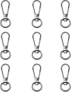 12pcs Swivel Push Gate Snap Hooks Clasps by TiSuit