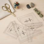 3 Set Drunkards Path Quilting Templates - Image 6