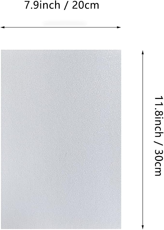 Jtnohx Glitter Felt Fabric, 8 x12 inches Felt Square Glitter - Image 5