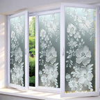 IVN Stained Glass Window Film Privacy Window Film Static Cling Window Film by IVN